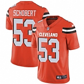 Nike Men & Women & Youth Browns 53 Joe Schobert Orange NFL Vapor Untouchable Limited Jersey,baseball caps,new era cap wholesale,wholesale hats